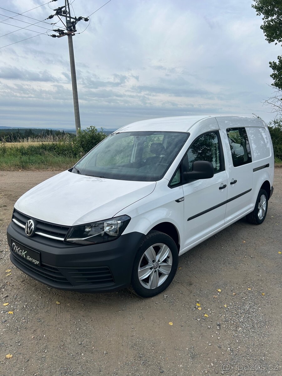 VW Caddy Maxi - 5 míst - top stav