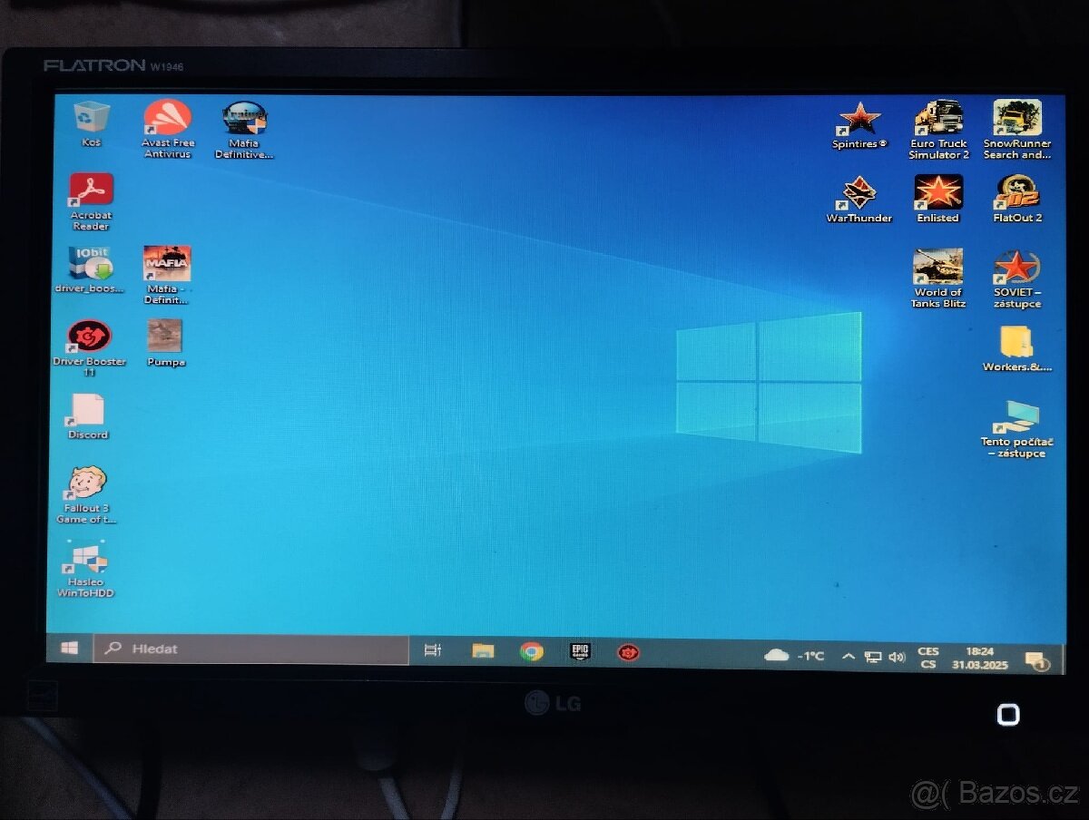 Monitor LG FLATRON W1946