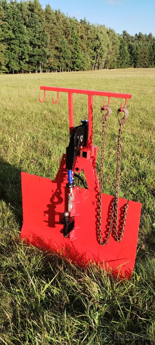 Elektrický naviják-štít za malotraktor