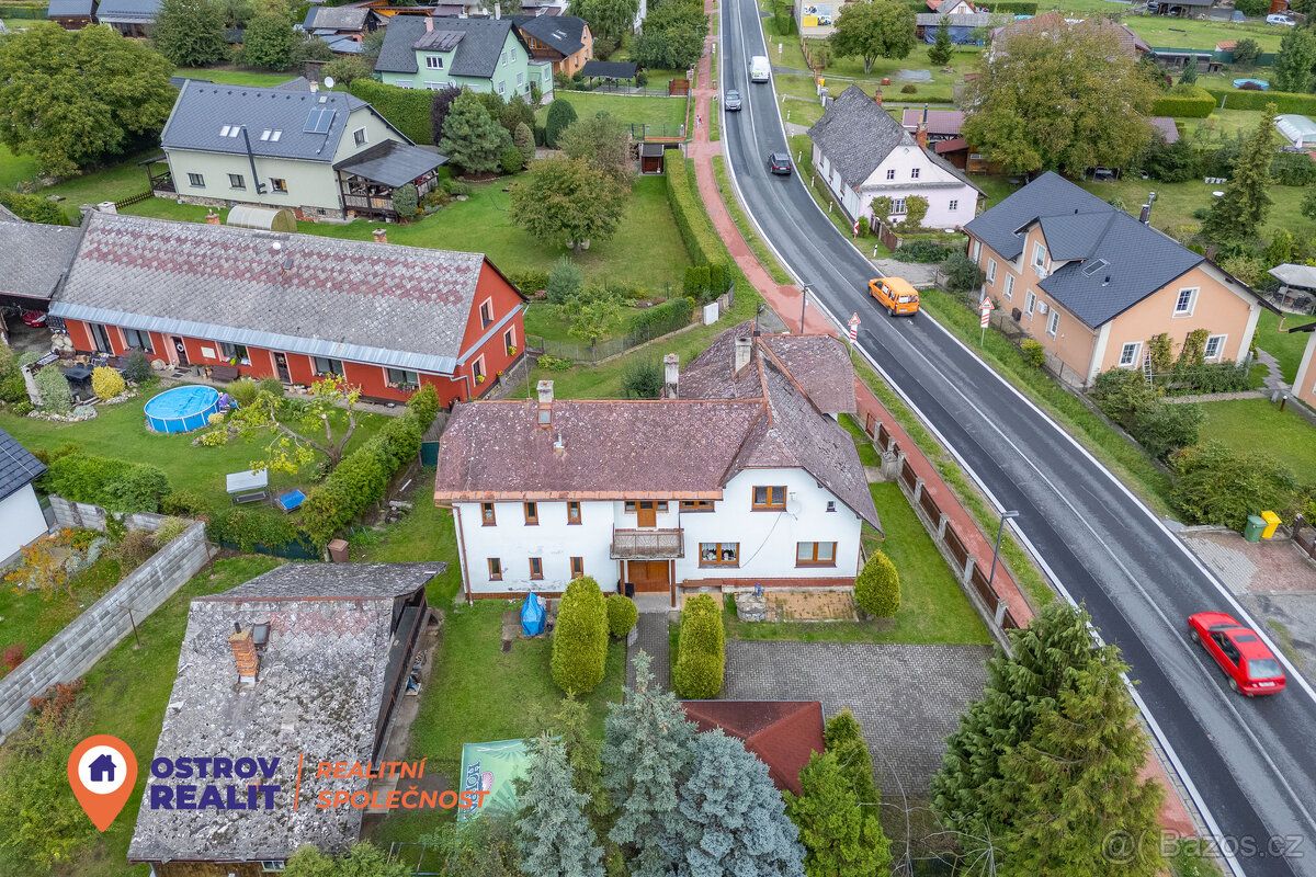 Prodej, rodinný dům, pozemek 896 m2, Rapotín