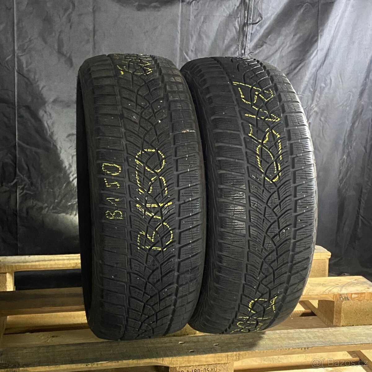 Zimní pneu 215/55 R17 98V Goodyear 6,5-7mm