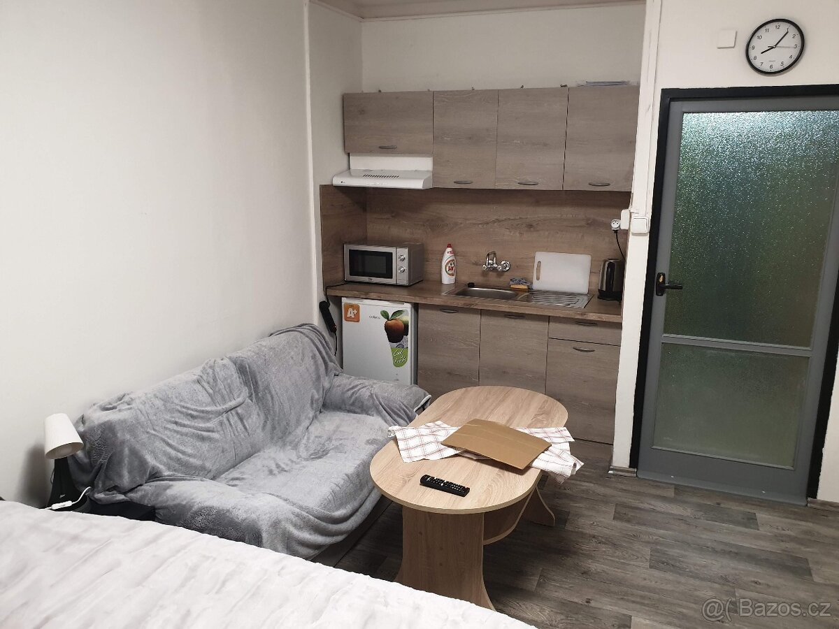 Pronájem garsonky Praha 4 13patro, plně vybavená