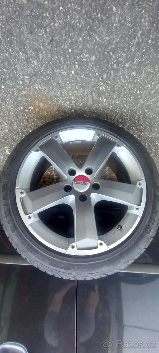 Alu kola Ronal 5x108 r17 letní