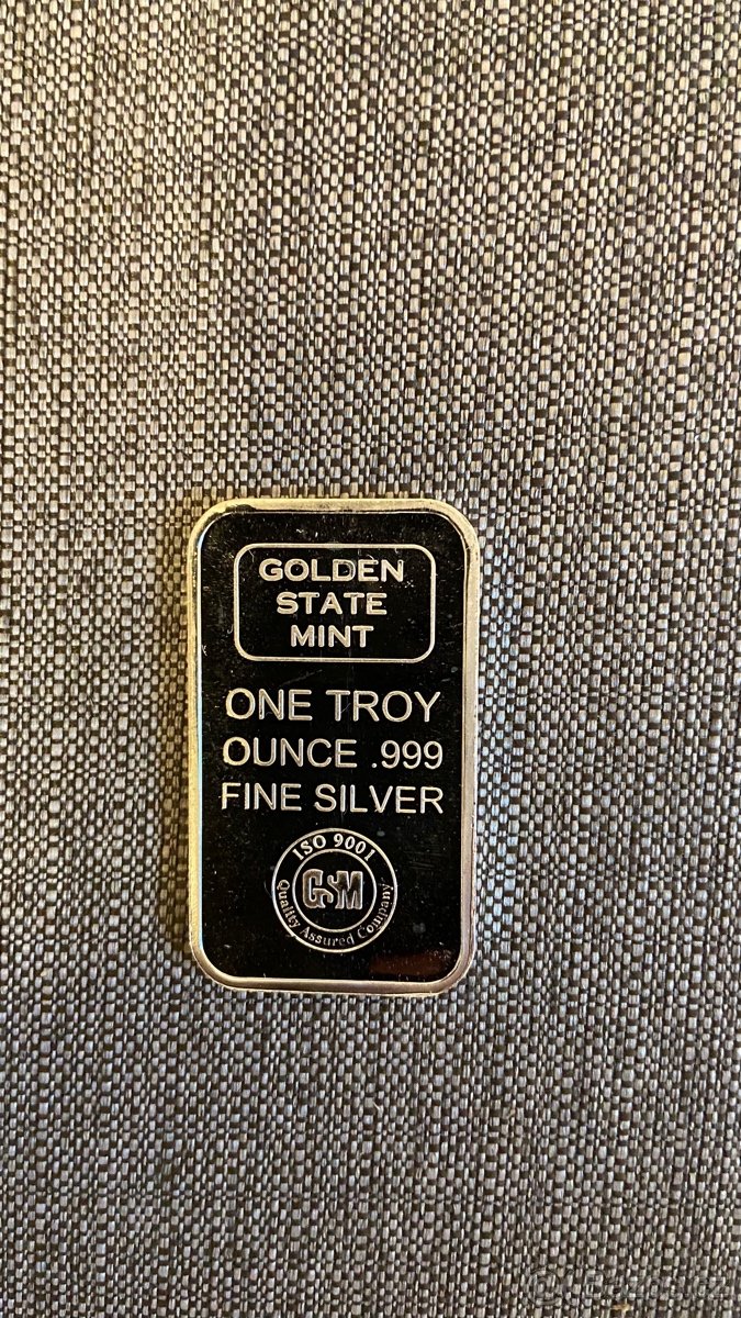 investiční stříbro 1oz ryzost 999