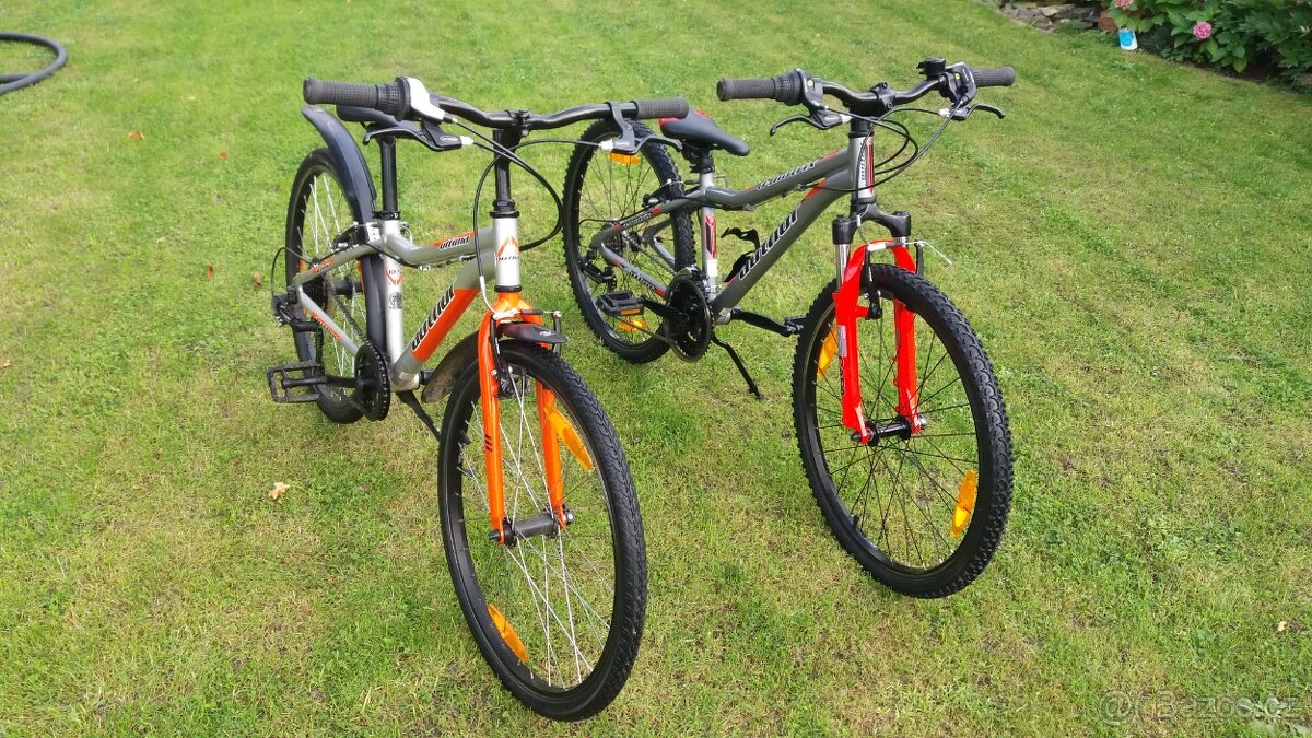 Zánovní Horské kola AUTHOR A-Matrix ASL a Ultima SL 24" 202