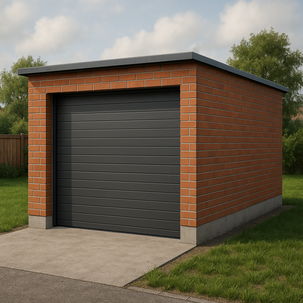 Garáž na ulici Lázeňská, Svitavy