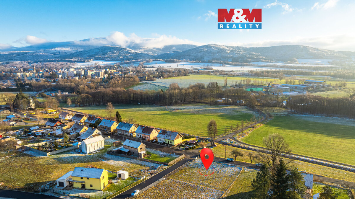 Prodej pozemku k bydlení+DPS, 969 m2, Nové Město pod Smrkem