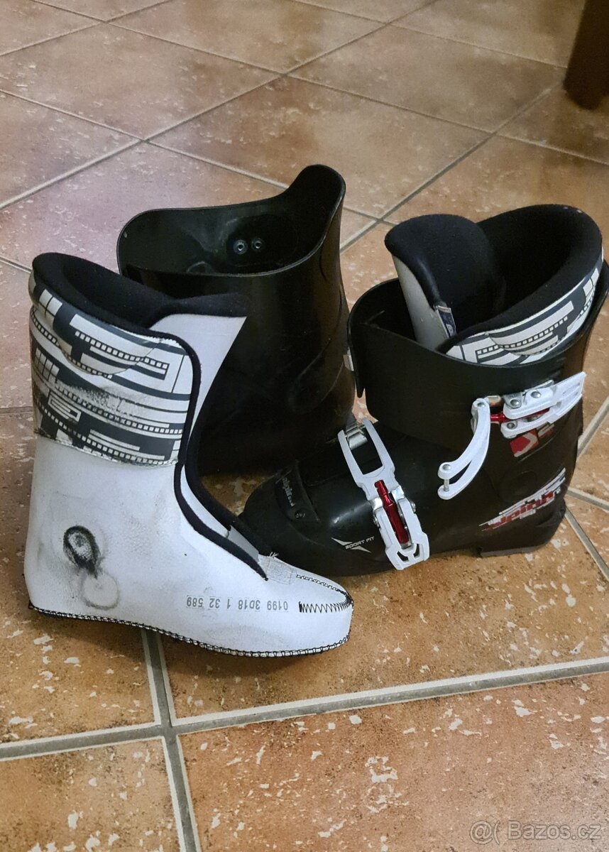 Lyžařské boty přaskáče dětské 200mm