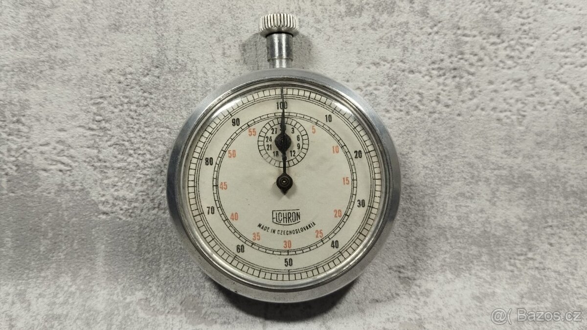 Staré kapesní stopky ELCHRON Sběratelské stopky, funkční