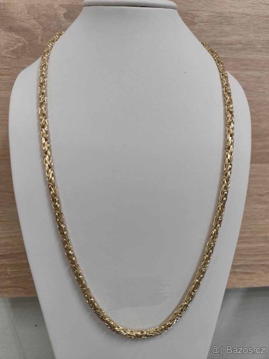 Královská vazba zlatá řetízek