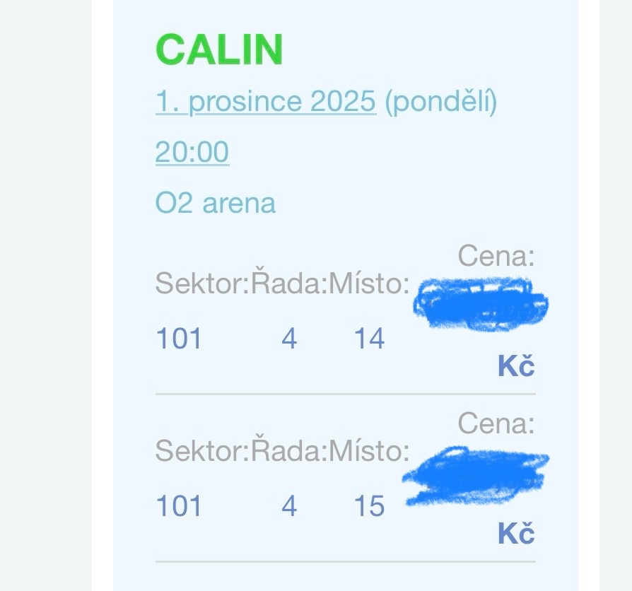 Calin 1.12. O2 arena