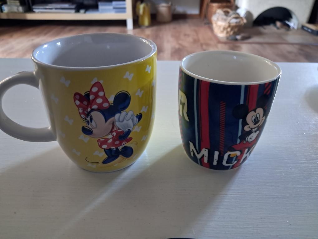 Disney hrnky - Mickey a Minie