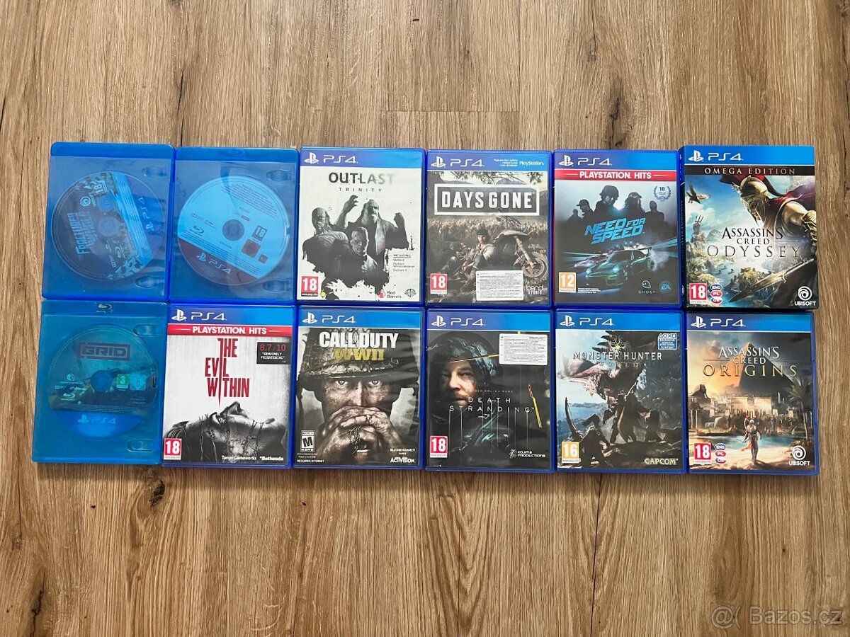 Hry PS4 Evil Within, Grid, Assasins, Agony, Death Stranding