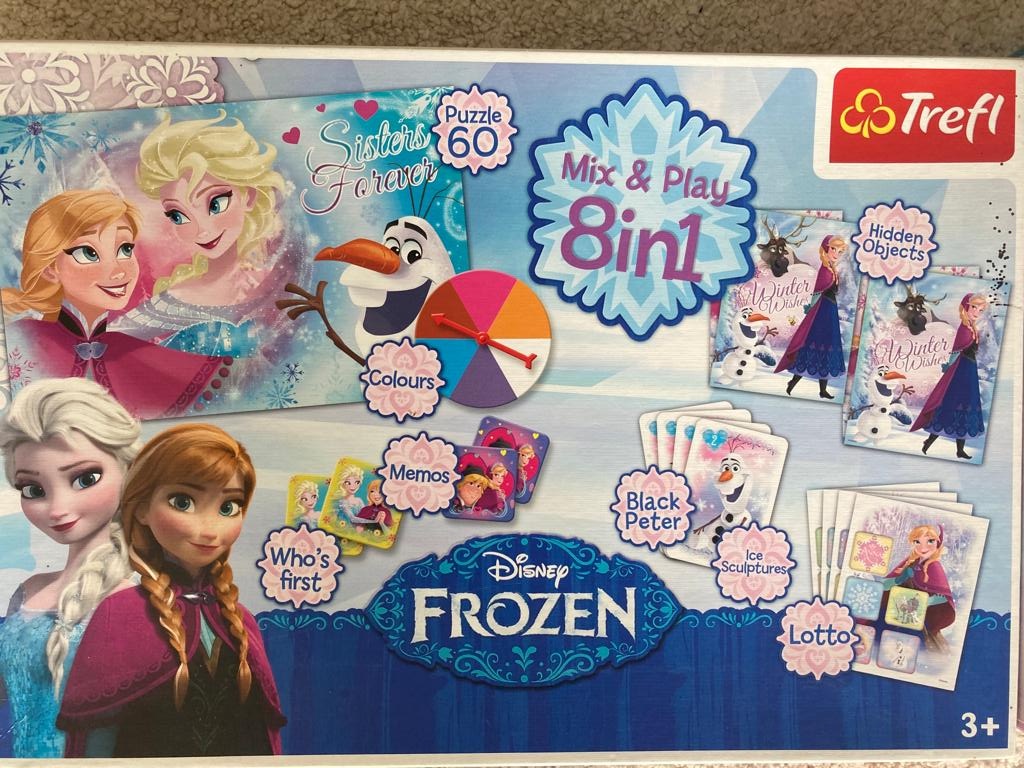 Disney hra Frozen - 8 v 1