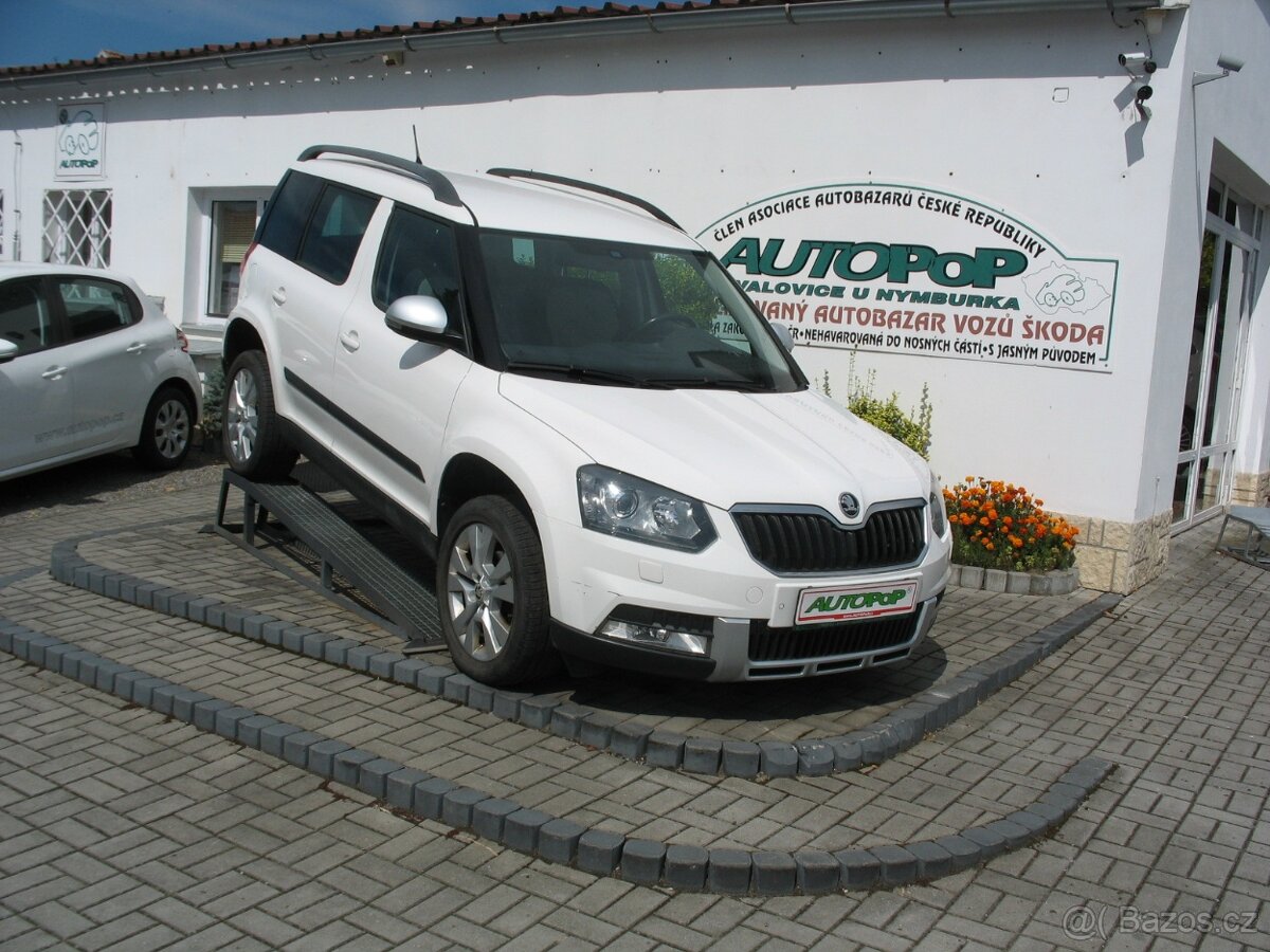 Yeti 1,4 TSi-90 kW, 268.000,-Kč