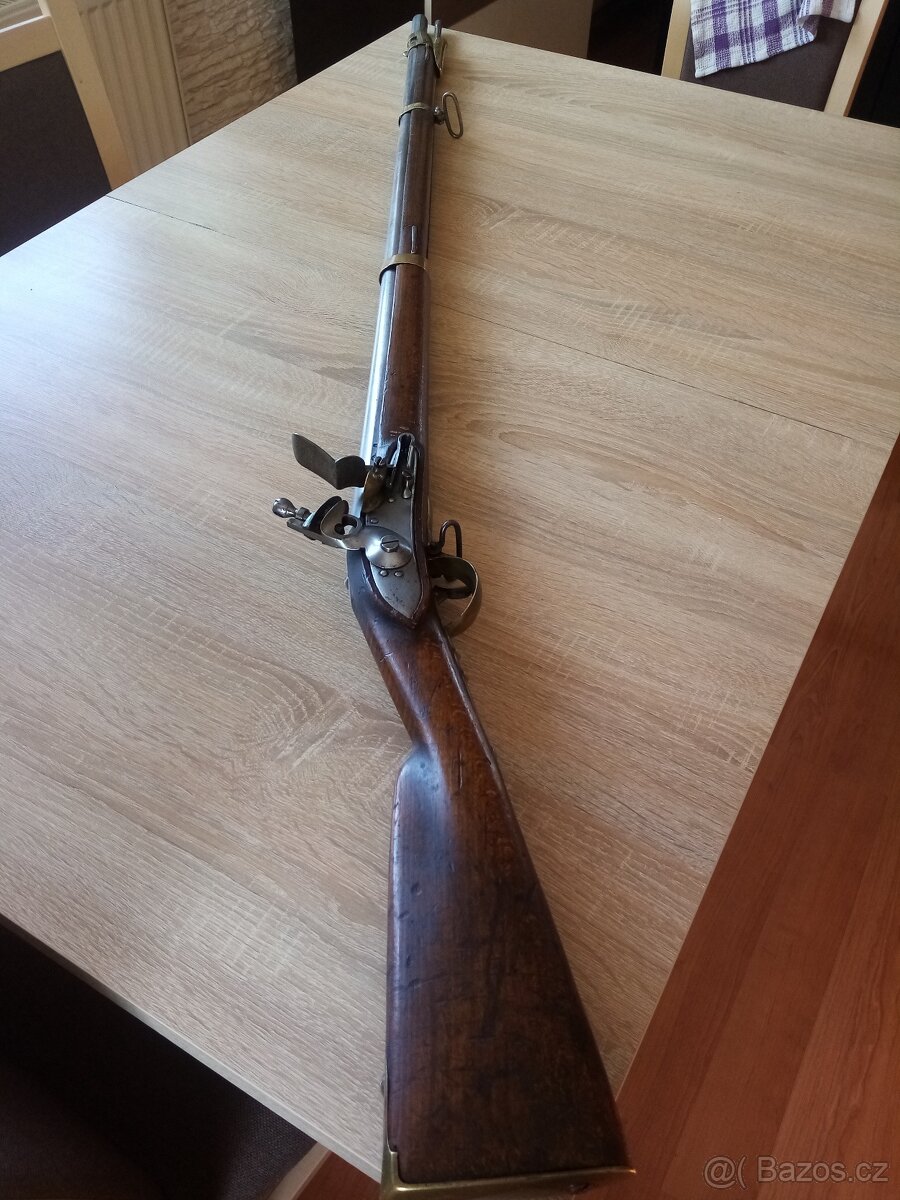 RU křesadlová puška vzor 1828 pro pěchotu