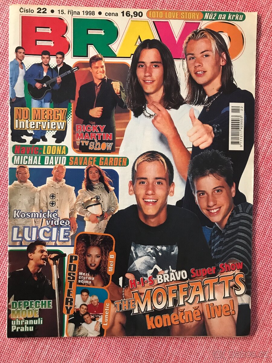 Bravo 22/1998 - komplet.