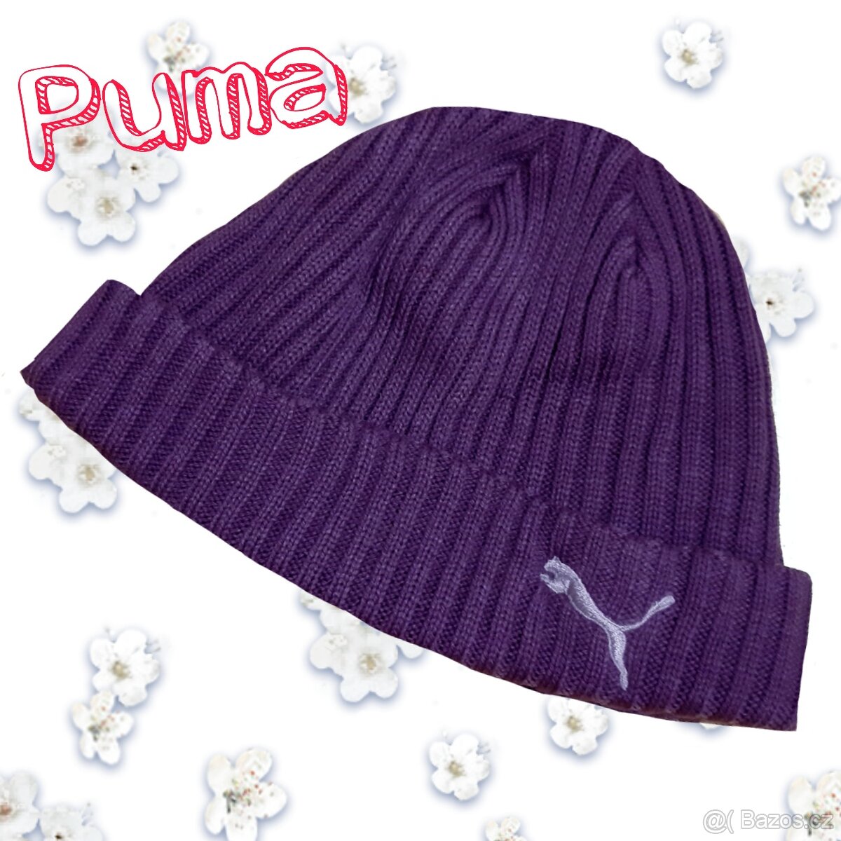 Krásná zn.dívčí zimní čepice PUMA
