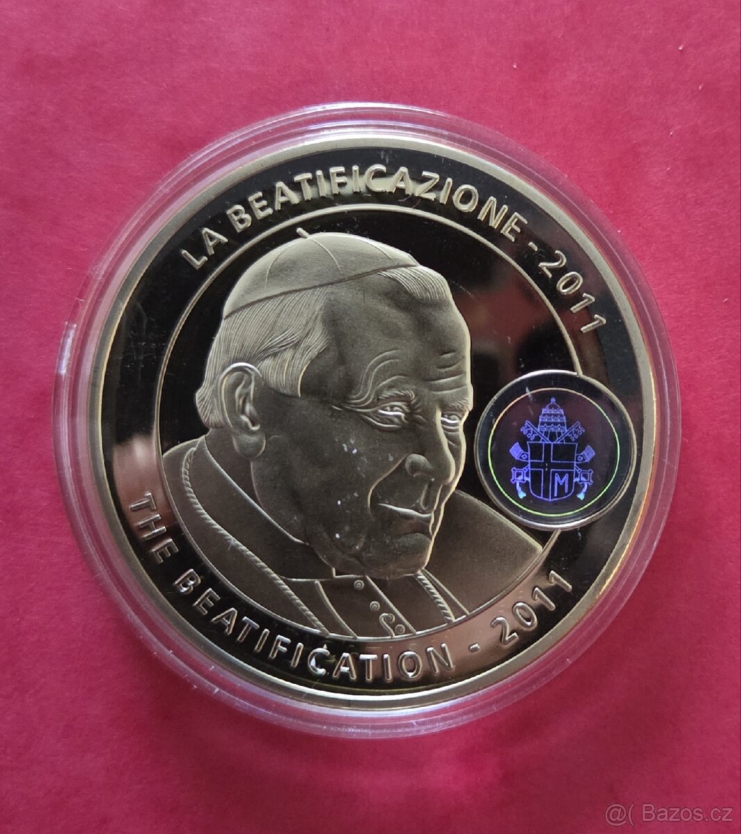 Medaile papeže Jana Pavla II 2011