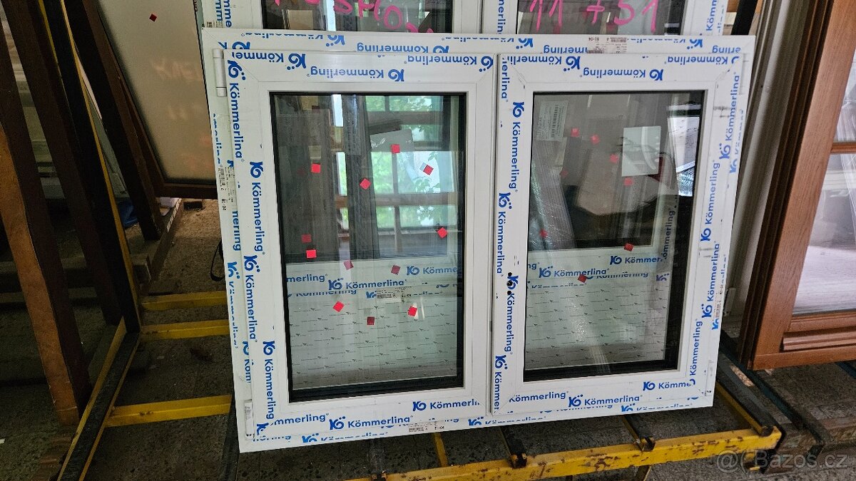 OKNO PVC 1140x880 - NOVÉ - 2 KS