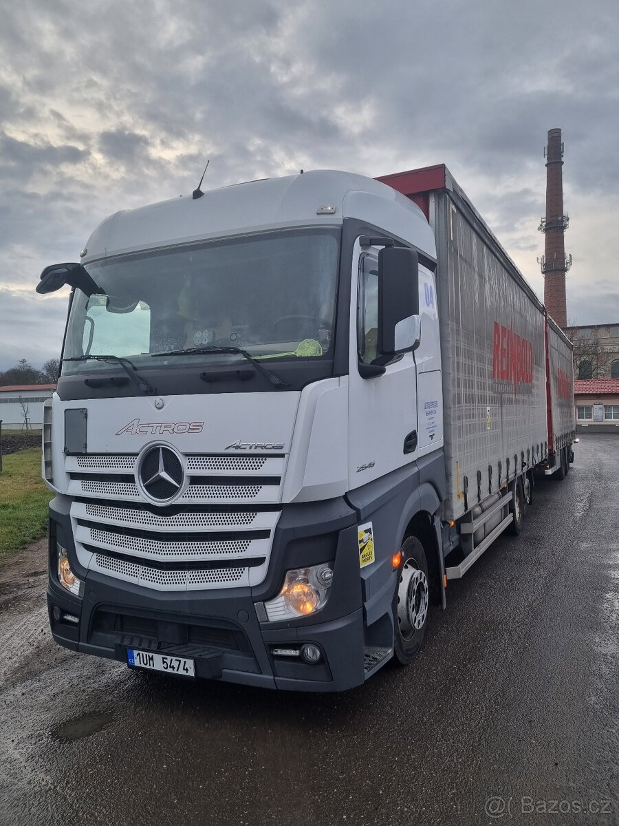 Prodám Mercedes Actros 810 390 km + stálá práce dohoda