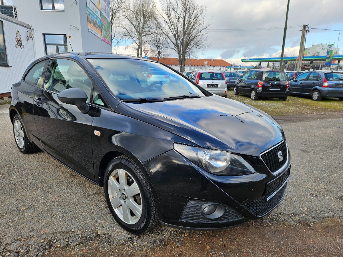 SEAT IBIZA 1.2 BENZÍN,R.V.2009,KLIMA,ALU KOLA