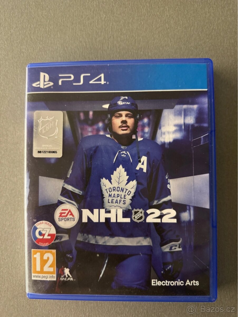 NHL 22 ps4 cz distribuce PlayStation