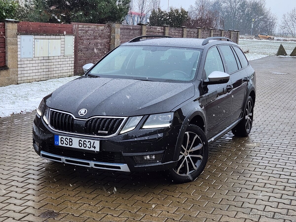Škoda Octavia Scout III 2.0TDI 135kW 4x4 DSG 2017 NOVÝ MOTOR