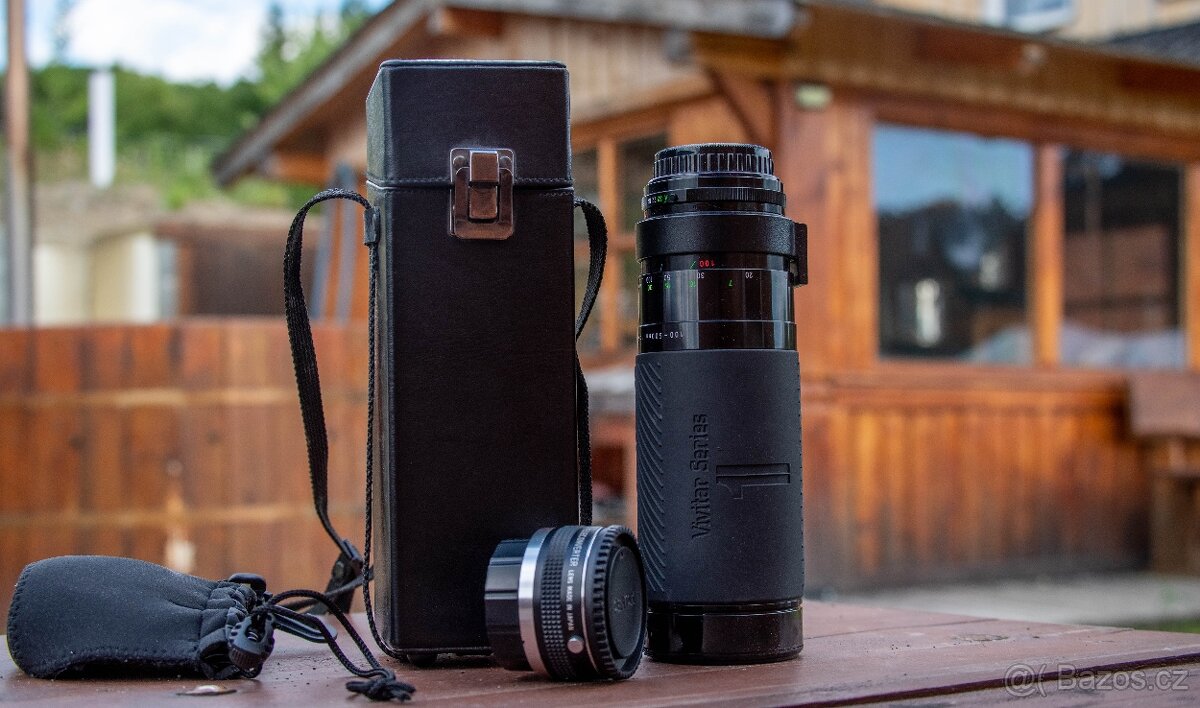Pentax Vivitar Series 1 100-500, teleknvertor 2x