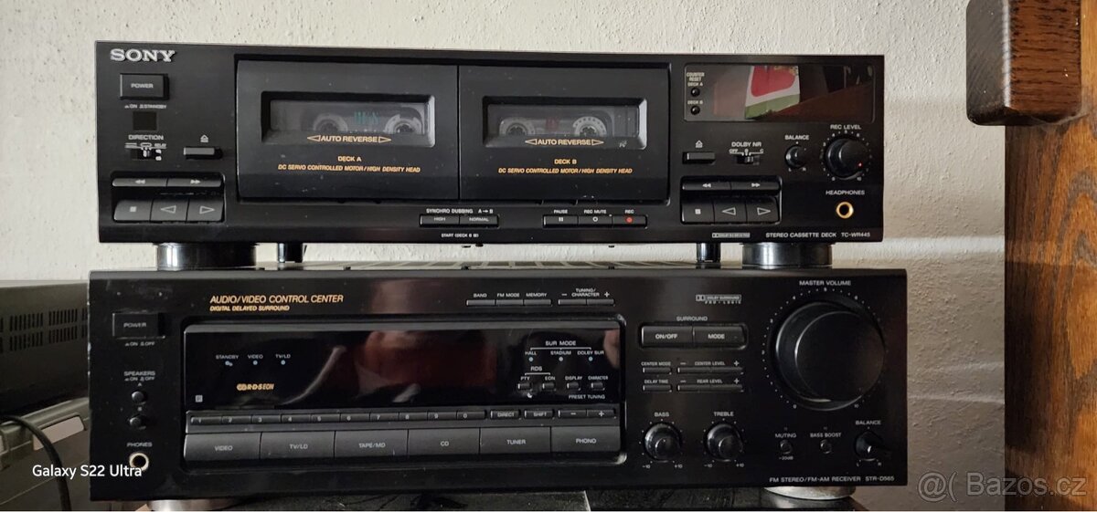 Sony TC WR445 + Sony STR D565
