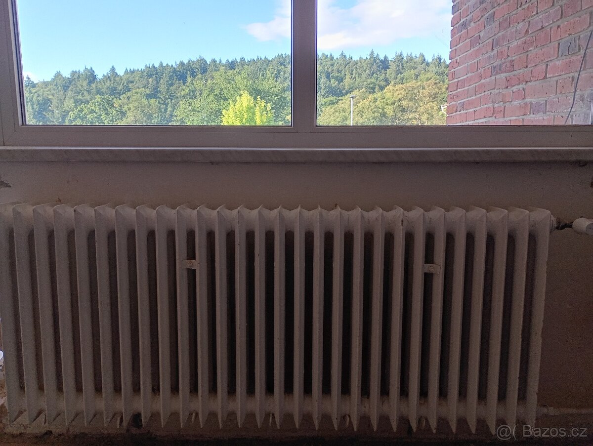 Prodám Litinové radiátory