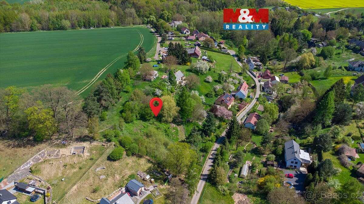 Prodej pozemku k bydlení, 1345 m², Bohatice, ul. Bohatice