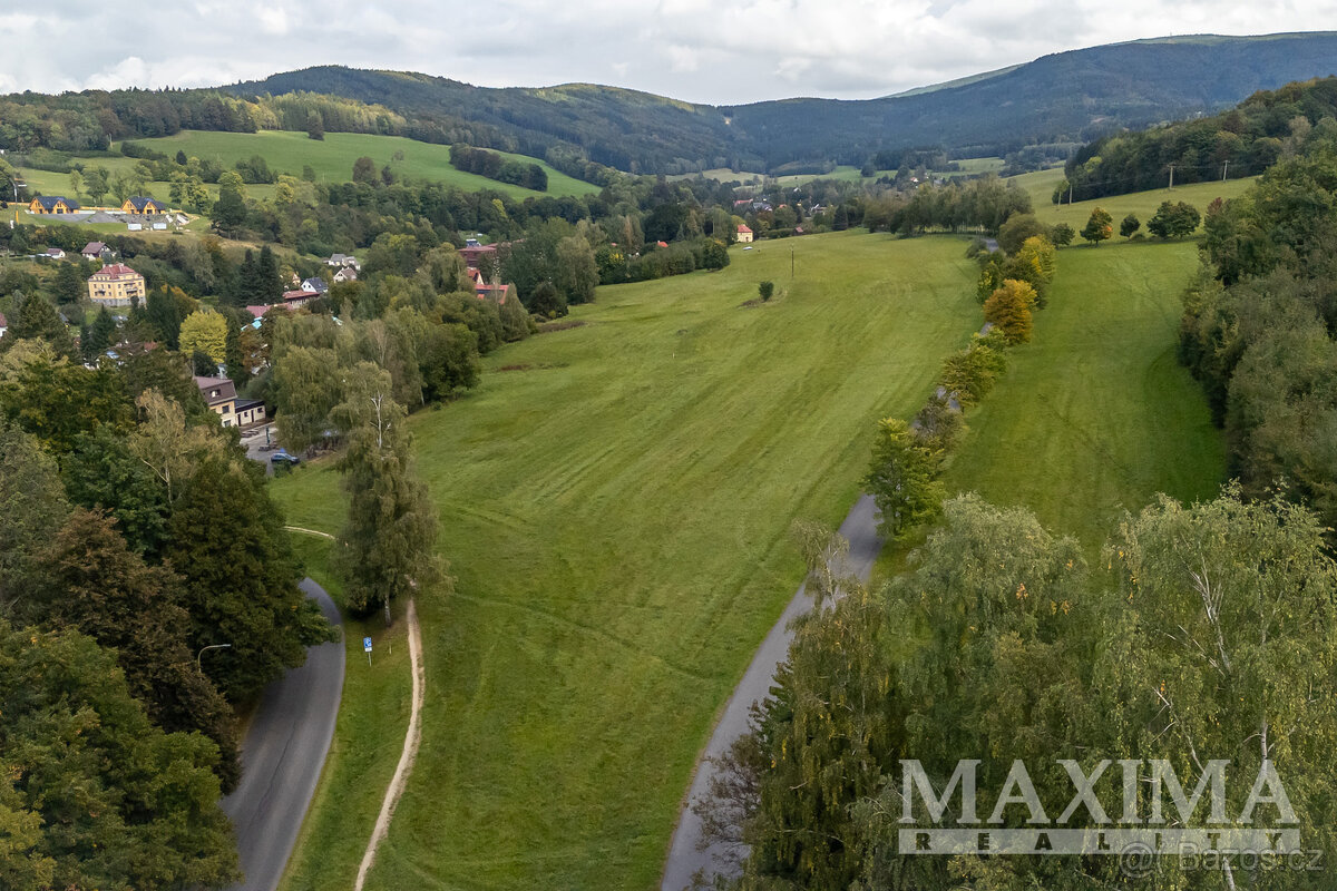 Pozemek o ploše 19235 m2 - Lázně Libverda, Lázně Libverda