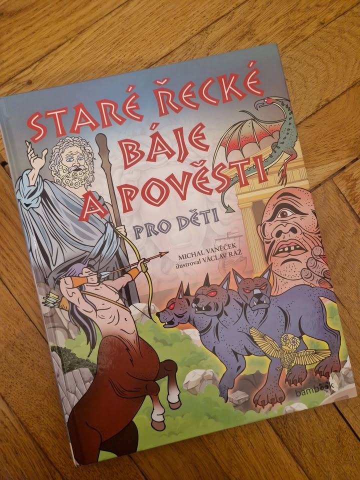 Staré řecké báje a pověsti pro děti - Vaněček - GRADA