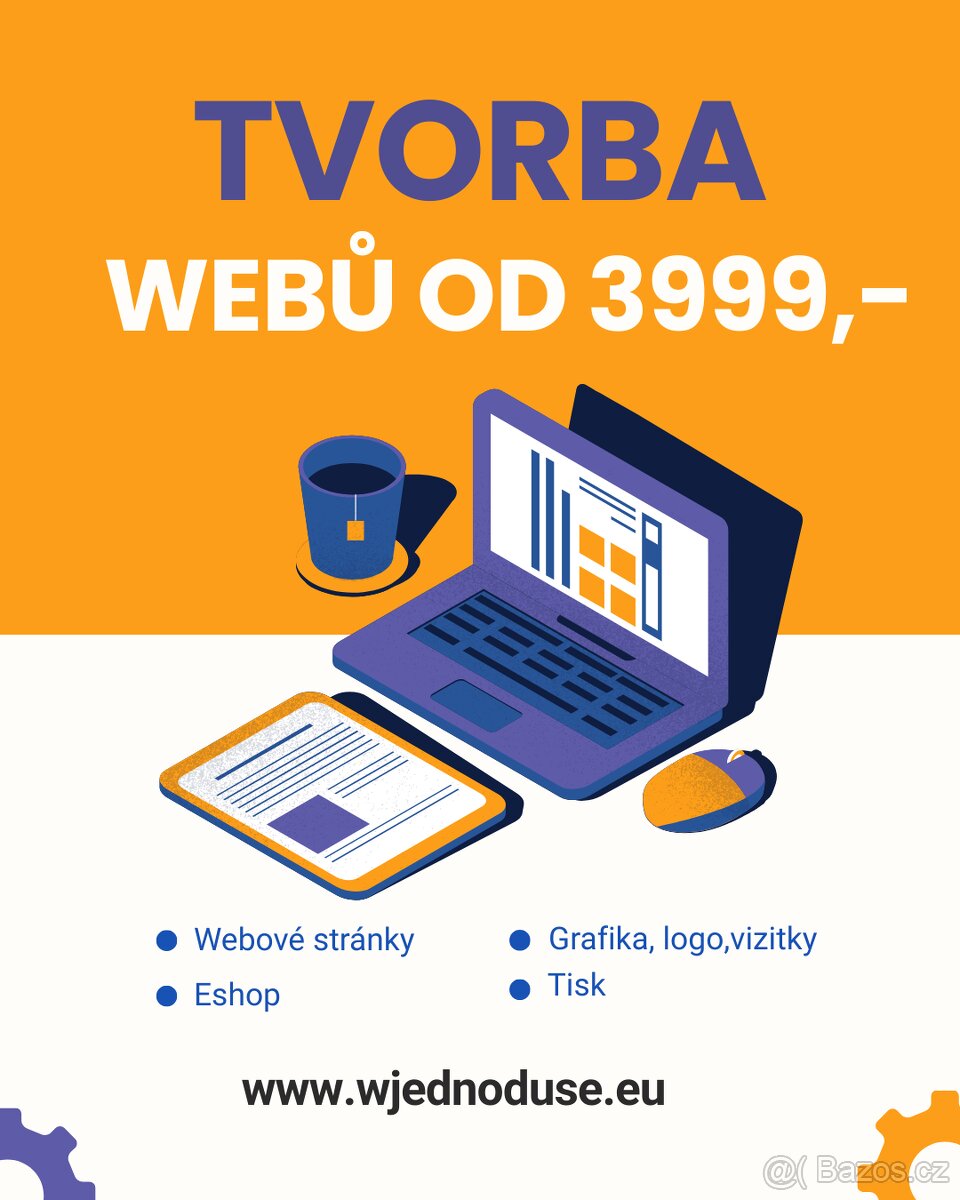 ⭐Tvorba webových stránek od 3999,-⭐