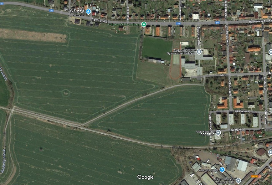 Prodej pozemků ve Vodňanech