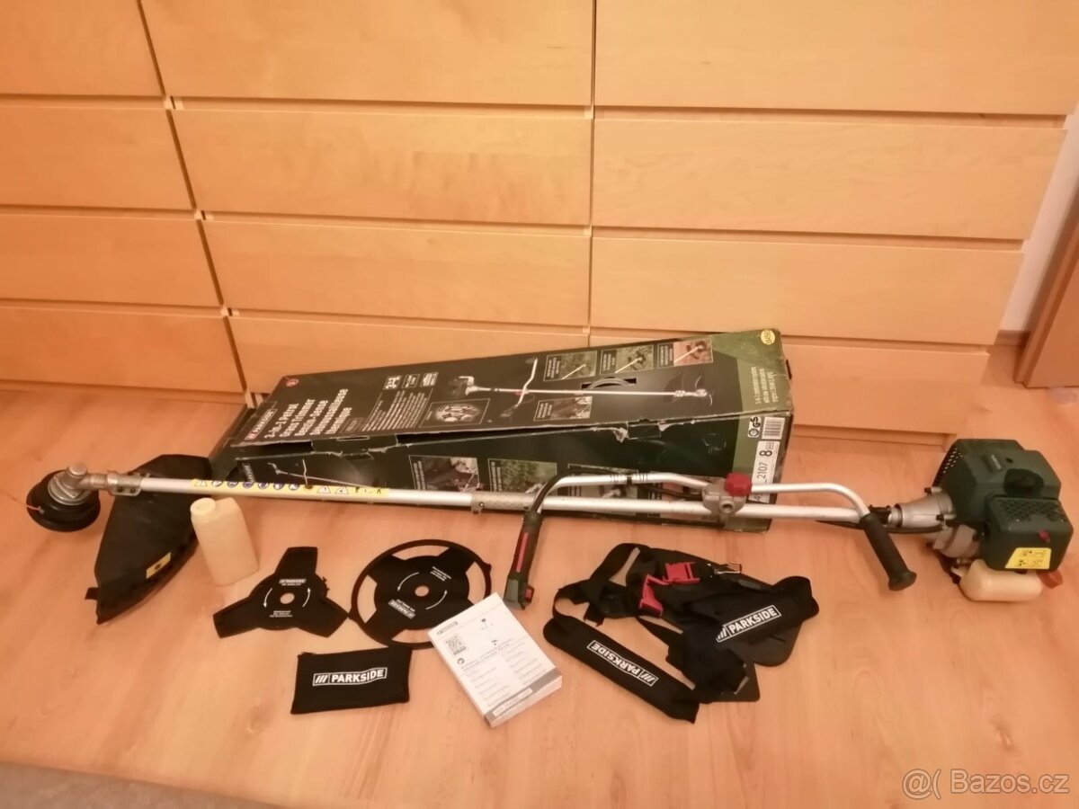 Křovinořez benzínový Parkside-kombinovaný systém 3 v 1