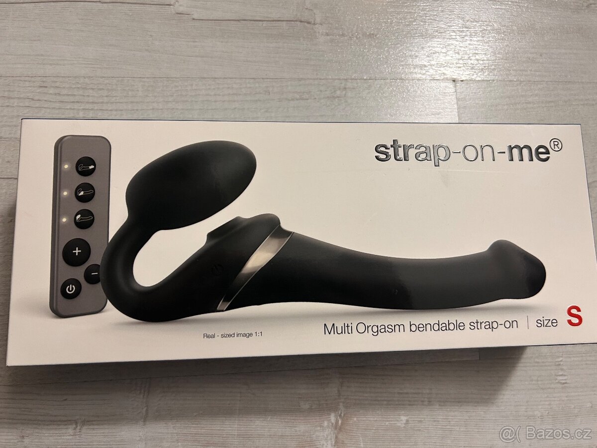 Strap on me multi orgasm bendable strap on