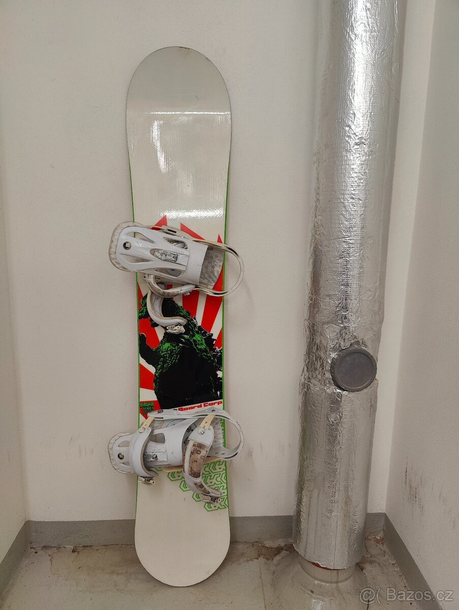 Light snowboard + Burton vázání