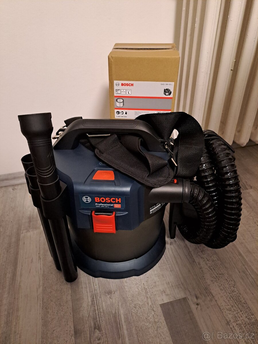Akumulátorový vysavač Bosch Professional GAS 18V-10 L
