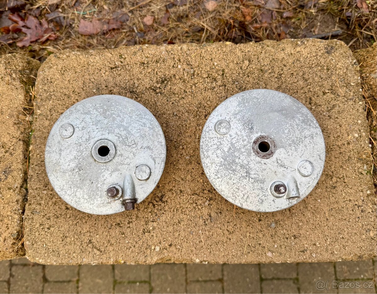 Jawa 50 pionyr fichtl - brzdové štíty