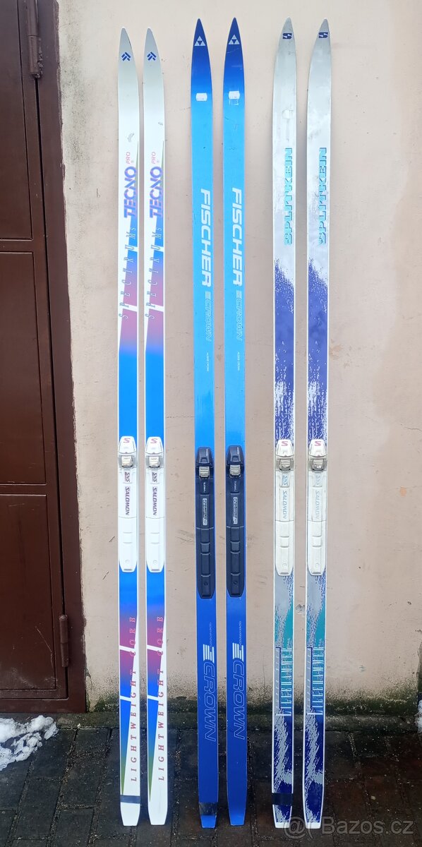 Běžky 190cm šupinky SNS