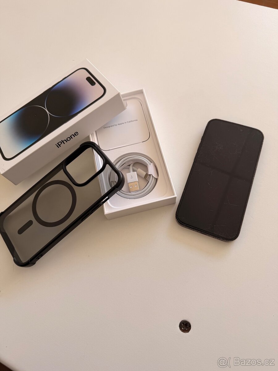 iPhone 14 Pro 256GB, černý
