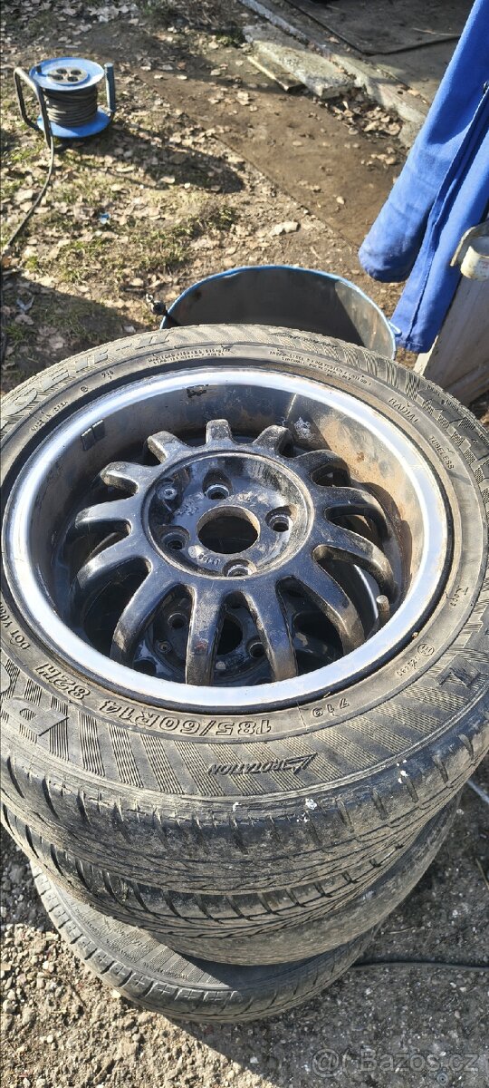 Alu +podlozky škoda 120 rapid