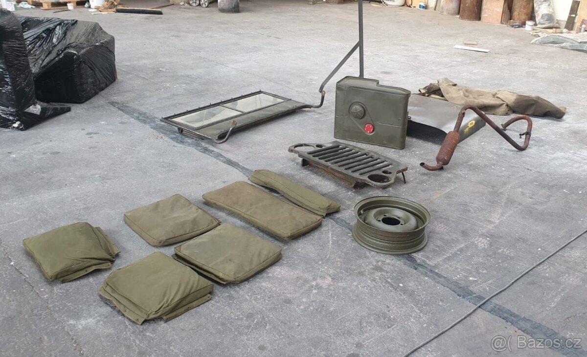 Predám náhradné diely na Jeep Willys