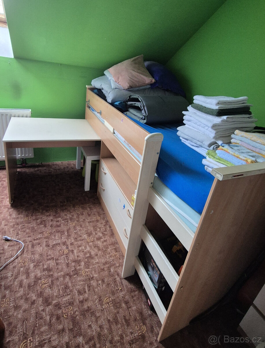 Multifunkční postel 3 v 1