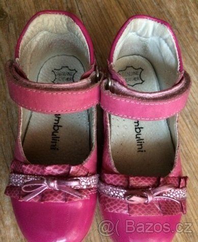 Dětské jarní boty, velikost 23. Pro holčičku i na svatbu.