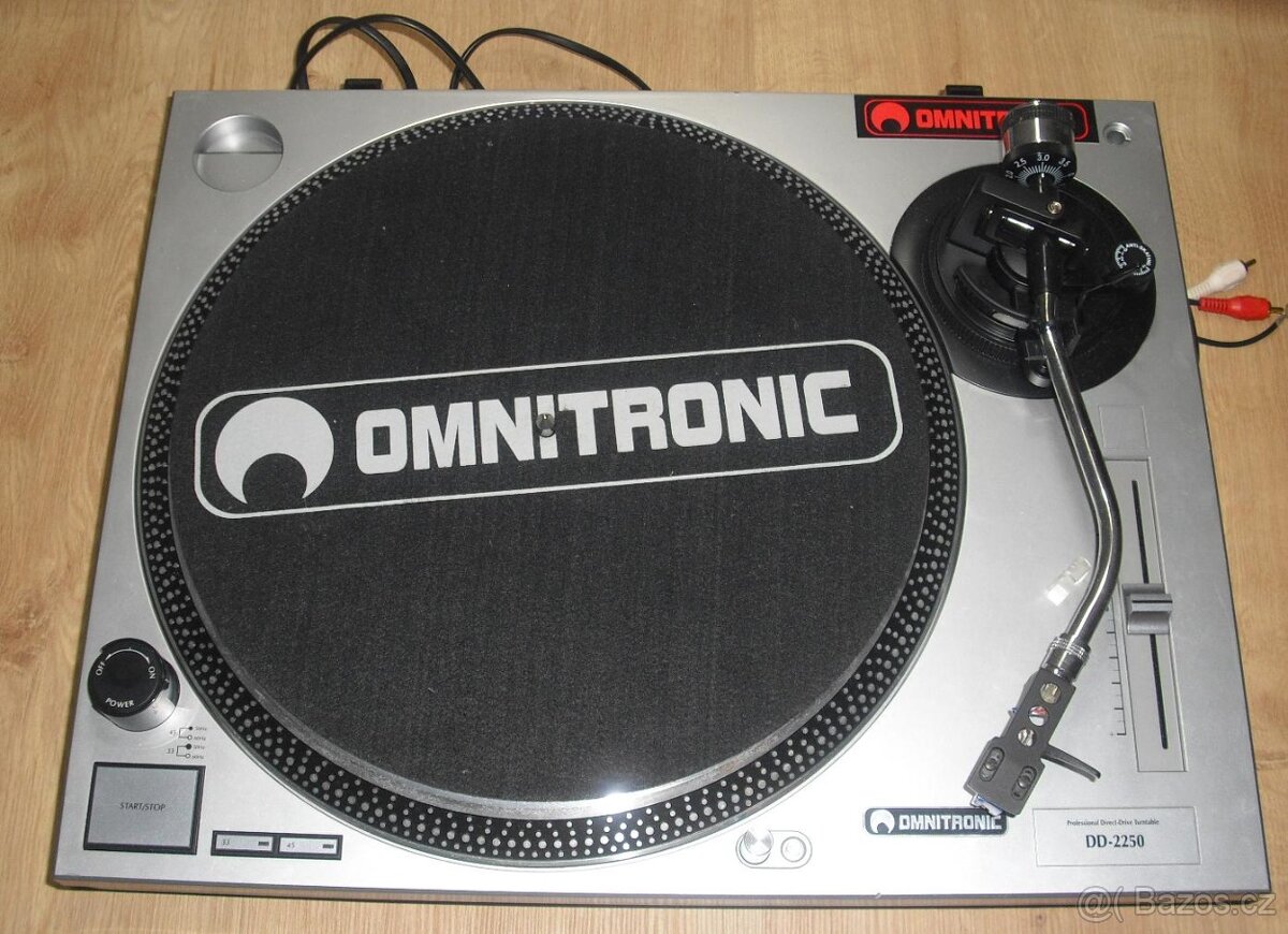 Top hi-fi gramofon Omnitronic DD-2250