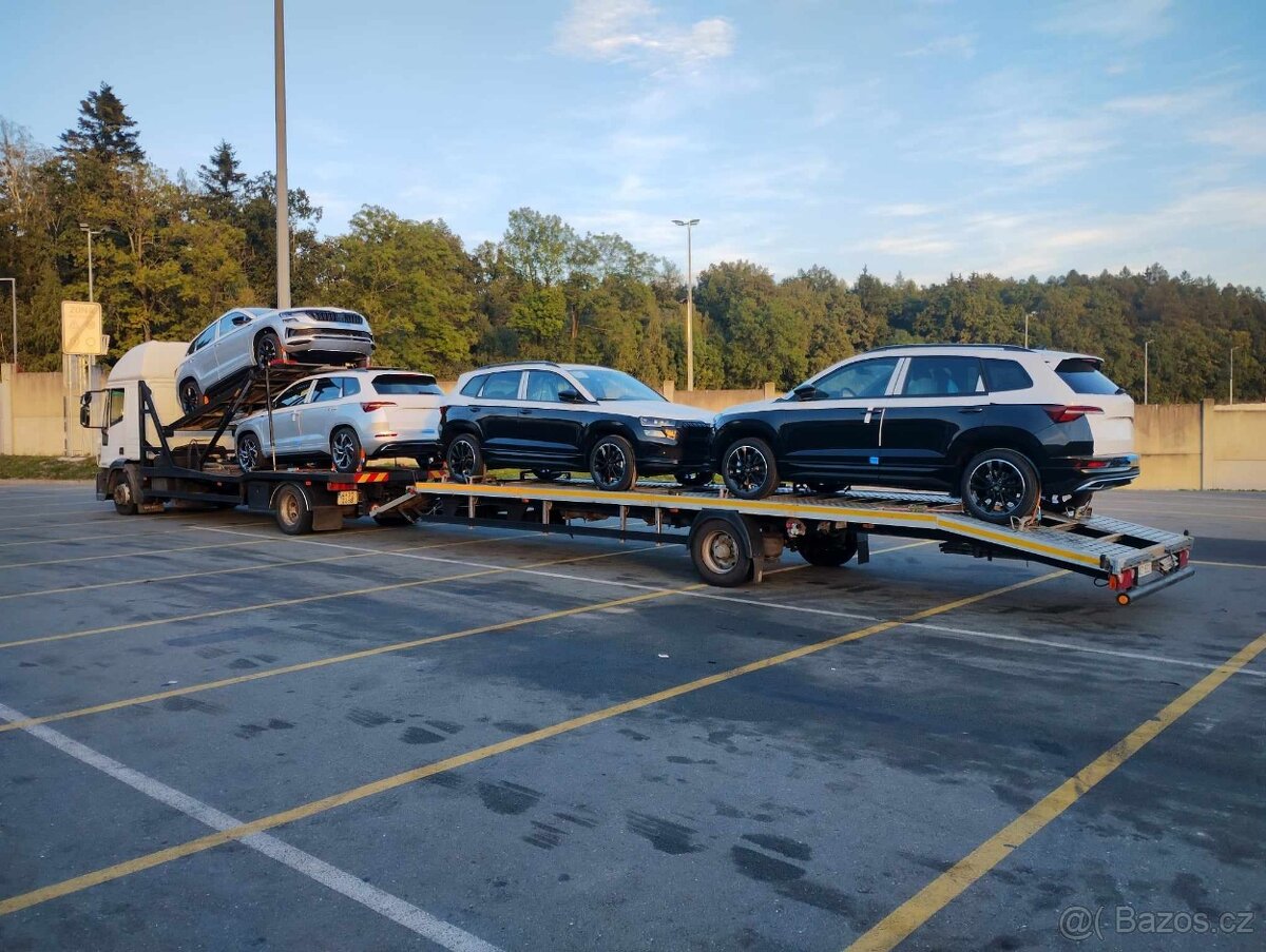 Iveco Eurocargo odtahovka /autopřepravník