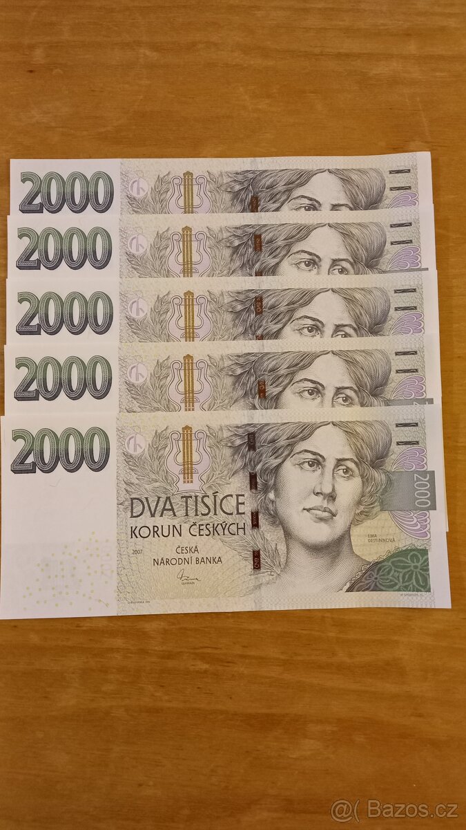 2000 Kč postupka